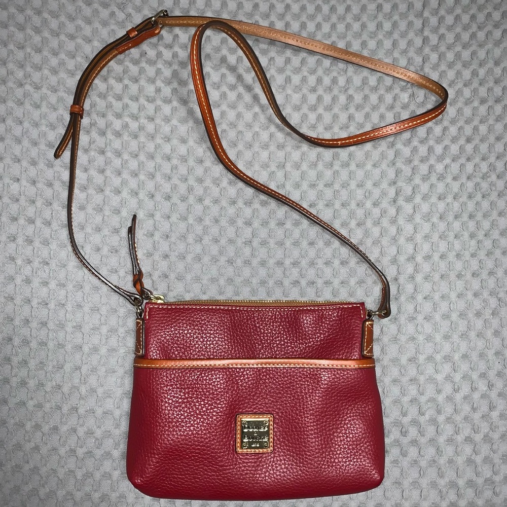 Dooney & Bourke Burgundy Crossbody Bag